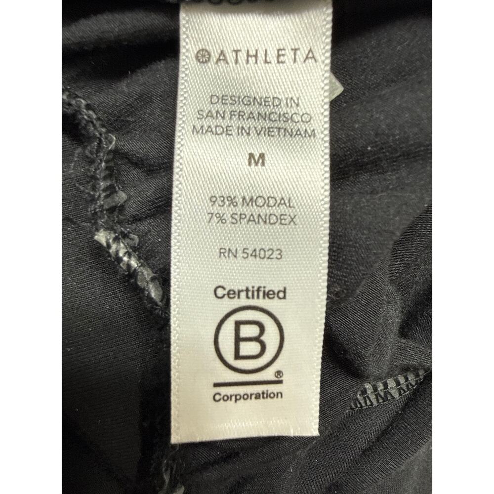Athleta Studio Wide-Leg Pant in Black | Womens Size M *487419 - Picture 11 of 12